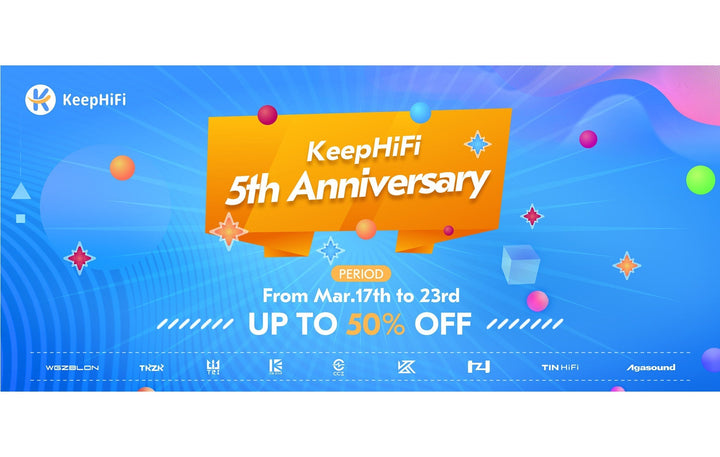 KEEPHIFI 5th Anniversary Celebration: Big Prizes & Official Rules