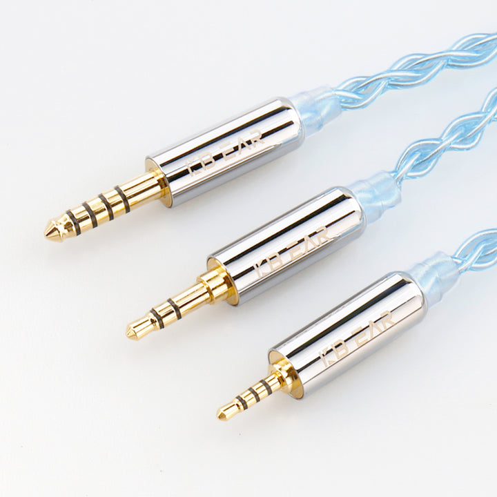 【KBEAR ST6】4 Cores 4N Silver-plated OFC Upgraded Cables 1.2m Long - KEEPHIFI