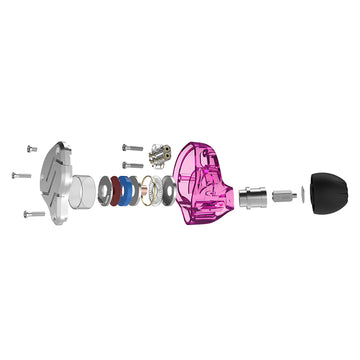 【KZ ZSN】 in Ear Earphone 1BA 1DD Stereo High Fidelity Earphone, KZ Earbuds High Resolution in Ear Monitor Headphone - KEEPHIFI
