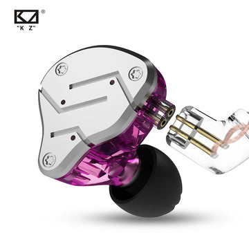 【KZ ZSN】 in Ear Earphone 1BA 1DD Stereo High Fidelity Earphone, KZ Earbuds High Resolution in Ear Monitor Headphone - KEEPHIFI