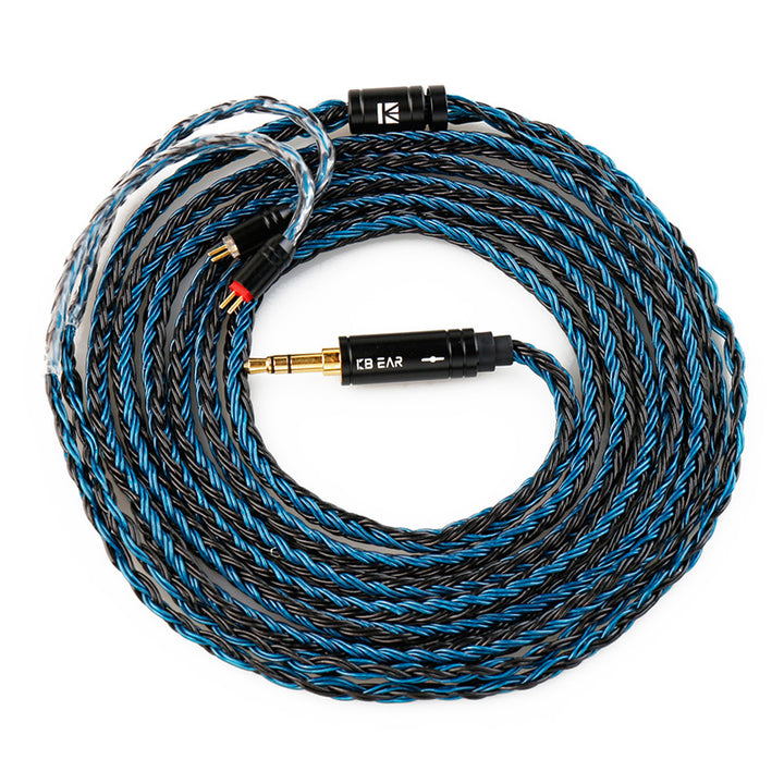 【KBEAR ST16 Plus】 Crystal 16 Cores 2M Long Upgrade Cable 5N Single Copper Silver-plated - KEEPHIFI