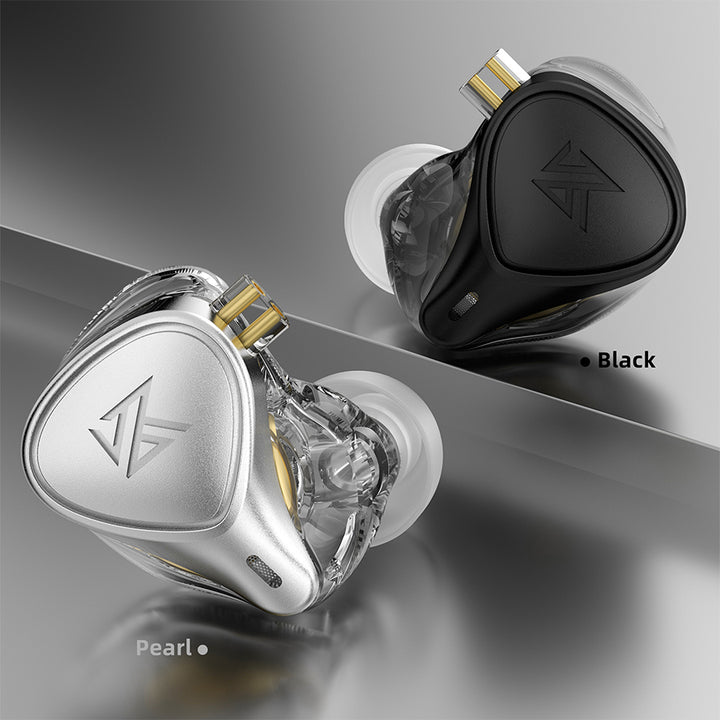 【KZ ZEX Pro】Triple Hybrid Driver HiFi in Ear Earphone KZ ZEXPro IEMs Earbuds with Detachable 0.75mm 2Pin Silver-Plated Cable - KEEPHIFI