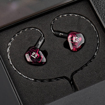 【KBEAR KB01】 Headphones 10MM Beryllium Diaphragm Dynamic Drivers Earphone Noise Cancelling Earbuds Sport In-ear Headset Monitor - KEEPHIFI