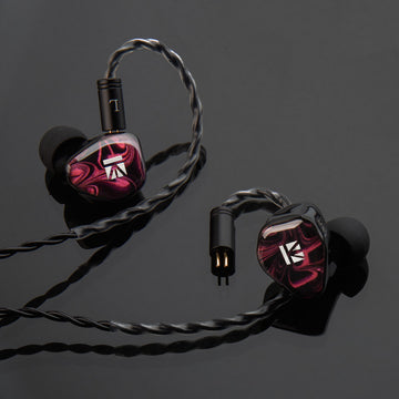 【KBEAR KB01】 Headphones 10MM Beryllium Diaphragm Dynamic Drivers Earphone Noise Cancelling Earbuds Sport In-ear Headset Monitor - KEEPHIFI