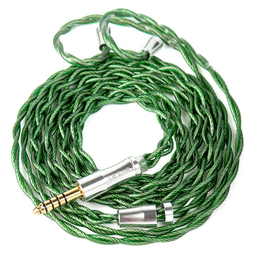 【KBEAR AegisWire】High-purity Silver-plated OFC HiFi headphone Upgrade Cable 3.5mm 4.4mm, 1.2m Long - KEEPHIFI