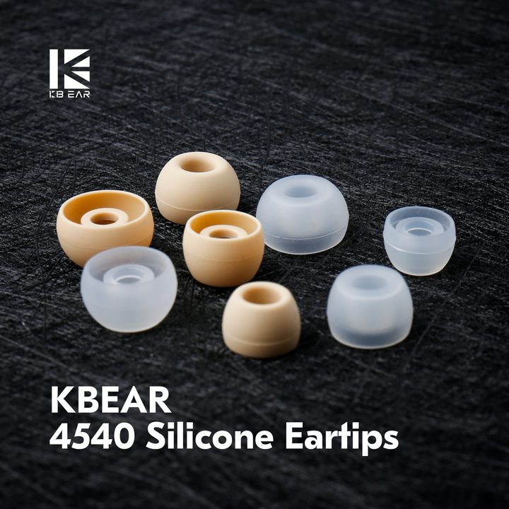 【KBEAR 4540】 Coffee Eartips Silicone Eartips XS/S/M/L, A Eartip to improve your IEM Experience,  Hot Sale A - KEEPHIFI