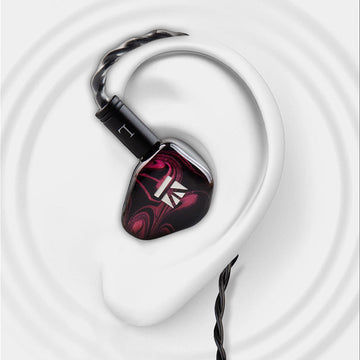 【KBEAR KB01】 Headphones 10MM Beryllium Diaphragm Dynamic Drivers Earphone Noise Cancelling Earbuds Sport In-ear Headset Monitor - KEEPHIFI