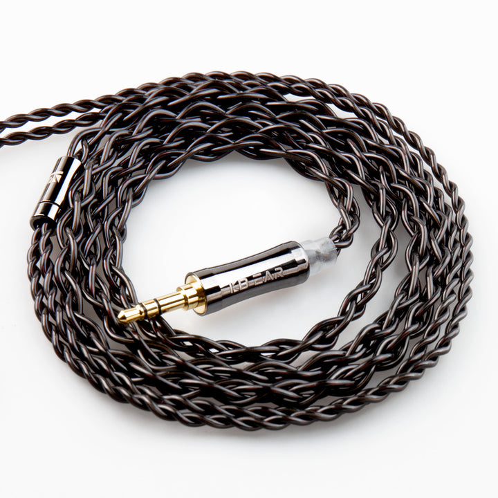 【KBEAR ST7】4 Cores 4N OFC Mixed 4N Silver-plated OFC Upgraded Cables 1.2m Long - KEEPHIFI