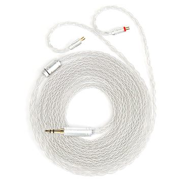 【KBEAR ST12/ST12PLUS】 Upgraded Cable 8-strand 4N OFC silver-plated High-purity 4N Upgraded Cable 3.5MM plug/4.4MM plug - KEEPHIFI