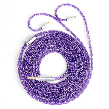 【KBEAR ST12/ST12PLUS】 Upgraded Cable 8-strand 4N OFC silver-plated High-purity 4N Upgraded Cable 3.5MM plug/4.4MM plug - KEEPHIFI