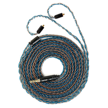 【KBEAR ST12/ST12PLUS】 Upgraded Cable 8-strand 4N OFC silver-plated High-purity 4N Upgraded Cable 3.5MM plug/4.4MM plug - KEEPHIFI