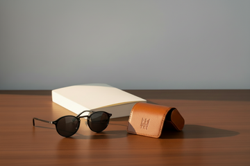 TRI LEATHER CASE STORAGE BAG