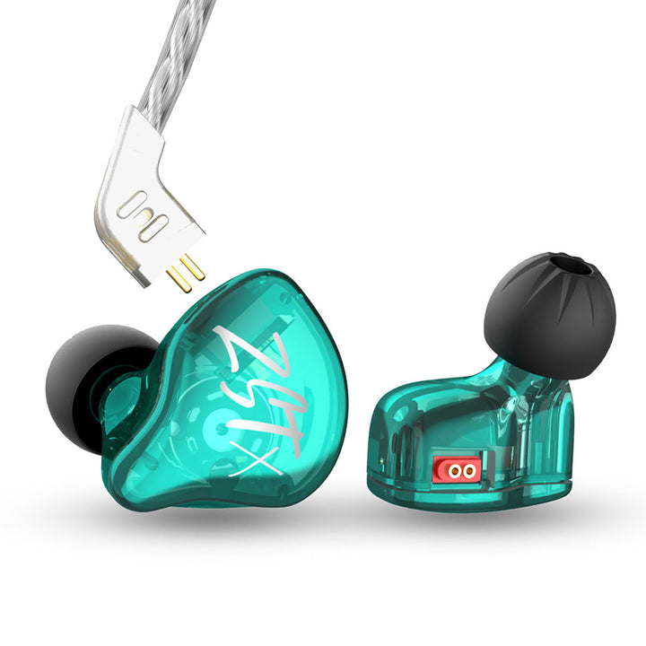 【KZ ZSTX】 1DD+1BA Hybrid Driver In-ear Earphone Wired Headset Gaming Headphone Earbuds Audio - KEEPHIFI