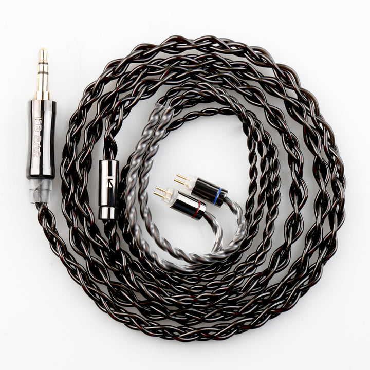 【KBEAR ST7】4 Cores 4N OFC Mixed 4N Silver-plated OFC Upgraded Cables 1.2m Long - KEEPHIFI