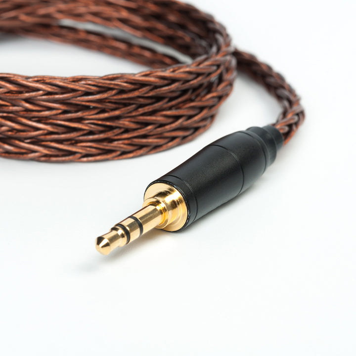 【KBEAR 4891】 8 Strands Oxygen-free Copper Upgraded Cables Brown - KEEPHIFI