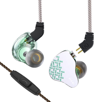 【KBEAR Rosefinch】 in-Ear Monitor, HiFi Wired Earbuds, with Biological Diaphragm DD Wired Headphones, Powerful Basshead Earphone for Audiophiles, Musician - KEEPHIFI