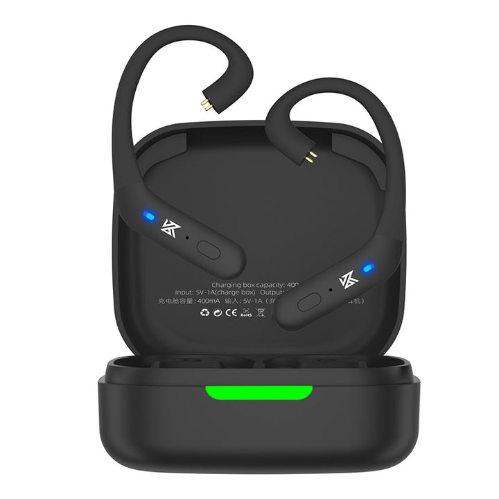 【KZ AZ20】C PIN Bluetooth Compatible 5.3 Wireless Upgrade Ear Hook Earphone Cable With Charging Case Snapdragon Sound Technology - KEEPHIFI