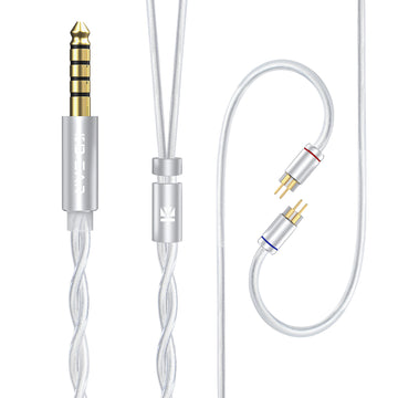 【KBEAR Glint】 5N OFC Silver-plated Upgrade Cable & Aluminum Alloy Components - KEEPHIFI