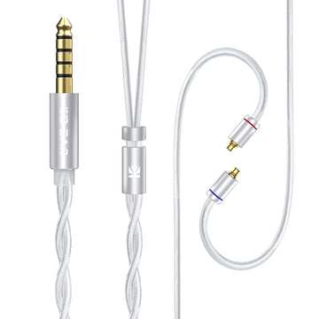 【KBEAR Glint】 5N OFC Silver-plated Upgrade Cable & Aluminum Alloy Components - KEEPHIFI