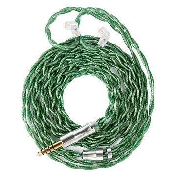 【KBEAR AegisWire】High-purity Silver-plated OFC HiFi headphone Upgrade Cable 3.5mm 4.4mm, 1.2m Long - KEEPHIFI