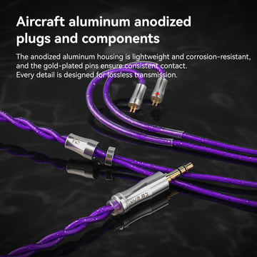 【KBEAR Zi Xiao】Upgraded Cable 201-core Hybrid Braided Structure Earphone Upgraded Cable Resolution Upgrade & Precision Transmission - KEEPHIFI