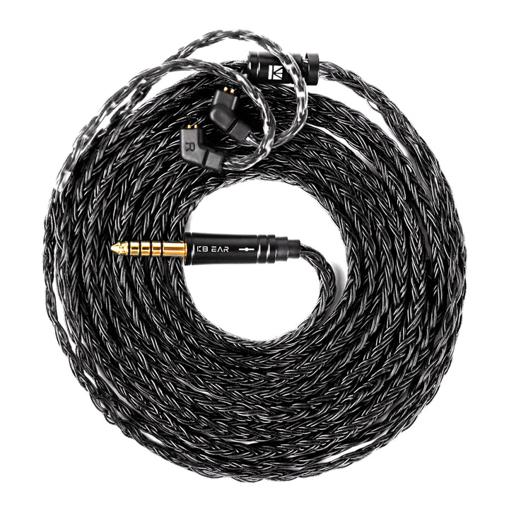 【KBEAR JunTian】 5N OCC Silver-Plated HiFi Earphone Upgraded Cable Earbuds Cables - KEEPHIFI