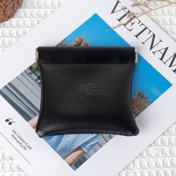 【KBEAR BP01】 Earphones Storage Bag Headphone Accessory Earbuds Leather Case - KEEPHIFI