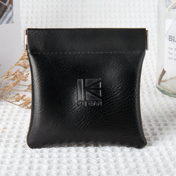 【KBEAR BP01】 Earphones Storage Bag Headphone Accessory Earbuds Leather Case - KEEPHIFI