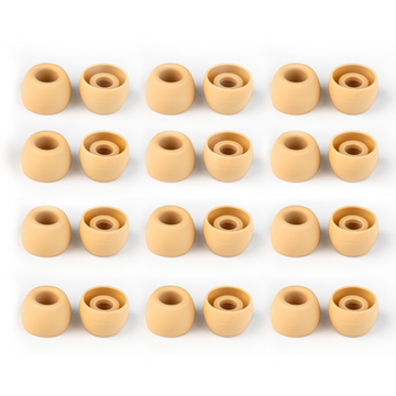 【KBEAR 4540】 Coffee Eartips Silicone Eartips XS/S/M/L, Eartips to improve your IEM Experience, Hot Sale - KEEPHIFI