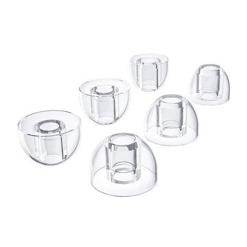 【KBEAR KT01】 Liquid Silicone Eartips Skin Friendly Clear(Shipping on orders over $10) - KEEPHIFI