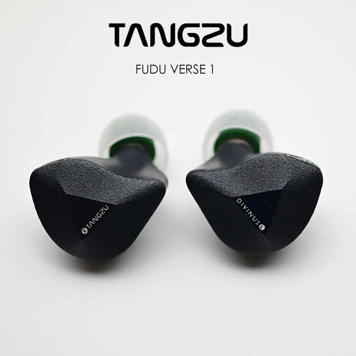 【TANGZU FUDU Verse 1】1DD+2BA Driver Earphone, HiFi IEM in Ear Monitor with Ergonomic Shape, and Detachable Oxygen-Free Silver-Plated Copper 2Pin Cable for Audiophile Musician - KEEPHIFI