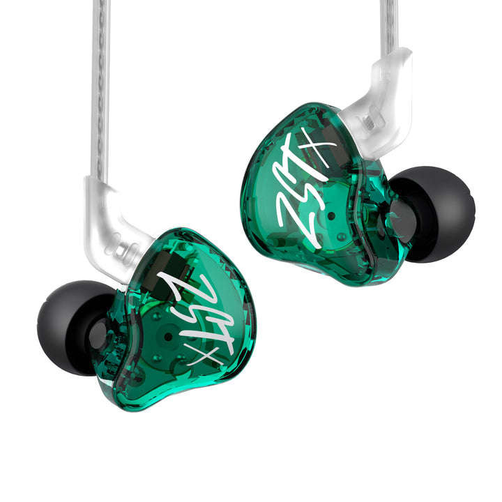 【KZ ZSTX】 1DD+1BA Hybrid Driver In-ear Earphone Wired Headset Gaming Headphone Earbuds Audio - KEEPHIFI