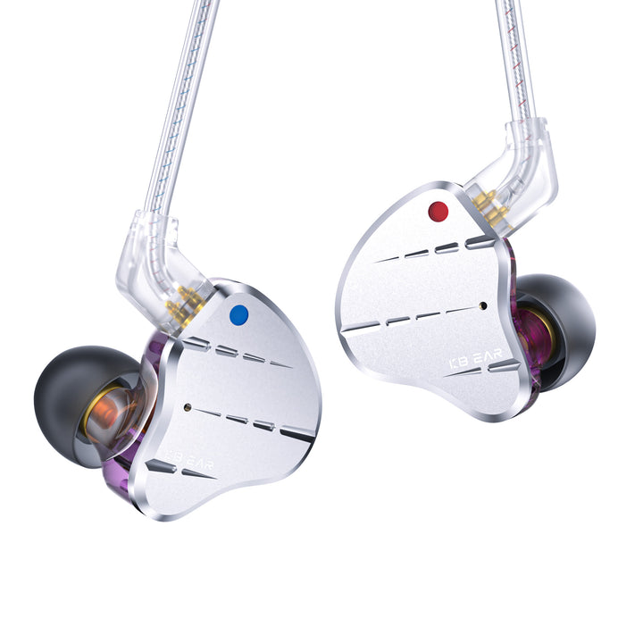 【KBEAR KS10】 1DD+4BA Metal Earphone HIFI In Ear Earbud With 0.78mm Cable Sport Game Music Monitor Sound Noise Reduction Headset - KEEPHIFI