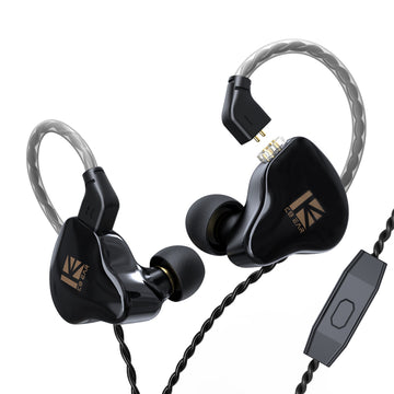 【KBEAR KS1】In Ear Monitor Super Bass Wired Earbuds, Crystal Clear Sound IEM Headphones, High Resolution Noise Canceling for Singers - KEEPHIFI