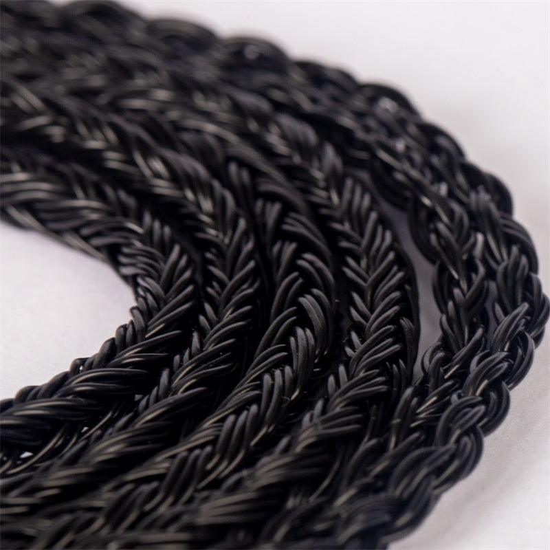 【KBEAR Show】 24 Core 5N Silver Plated OFC Upgrade Cable 336 Strands