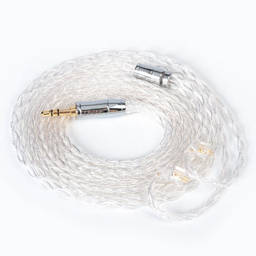 【KBEAR Limpid Pro】 8 Core Pure Silver Cable|Free Shipping - KEEPHIFI