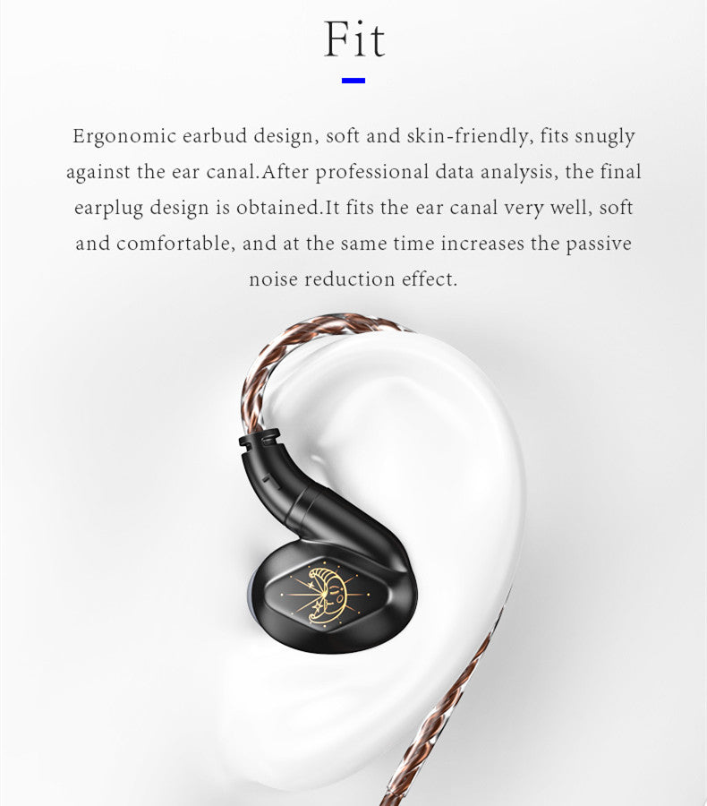 【BLON Z200】10mm Carbon Diaphragm In-ear Earphone