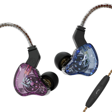 【KBEAR KS2】Best Sound Quality Earphones in Ear Monitor Headphones Hybrid 1BA 1DD Wired Earbuds HiFi IEM Earphone Noise Cancelling for Gaming and Running - KEEPHIFI