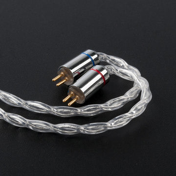 【KBEAR Limpid】4 Core 4N 99.99% Purity silver earphone cable|Free Shipping - KEEPHIFI