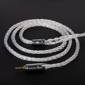 【KBEAR Limpid Pro】 8 Core Pure Silver Cable|Free Shipping - KEEPHIFI