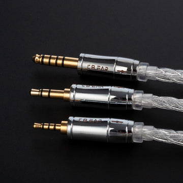 【KBEAR Limpid Pro】 8 Core Pure Silver Cable|Free Shipping - KEEPHIFI