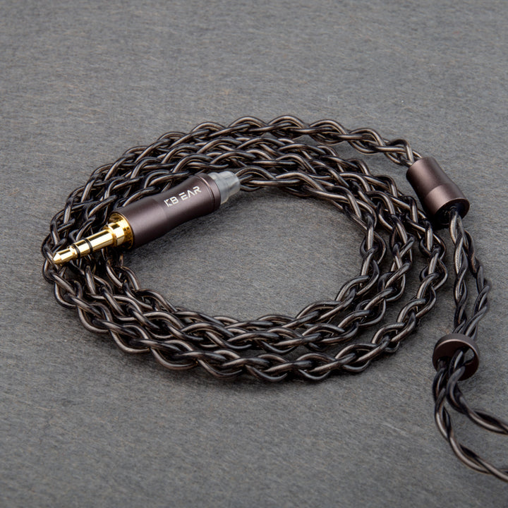 【KBEAR Hazy】6N Graphene+Copper-Silver Alloy mixedly braided upgrade cable - KEEPHIFI