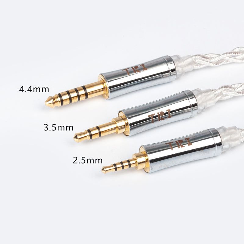 【TRI Through】 4 Core High purity 5N Single Crystal Copper cables | Free Shipping