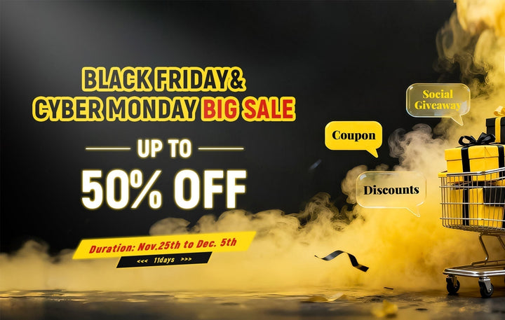 The Wait is Over! KEESHIFI Black Friday & Cyber Monday Sale Is Here with Up to 50% OFF!