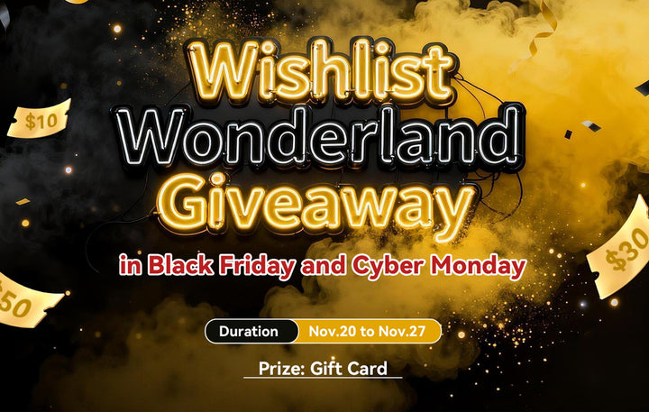 KEEPHIFI Wishlist Wonderland Giveaway in Black Friday and Cyber Monday