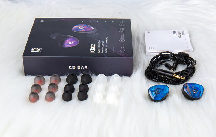 Unique Bone Conduction Technology for Enhanced Bass: KBEAR KB02 In-Ear Monitors Review