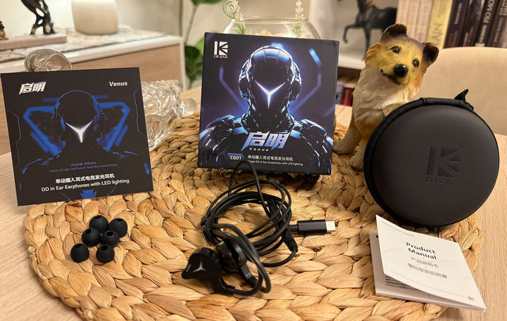 KBEAR Venus: An Affordable IEM with RGB LEDs