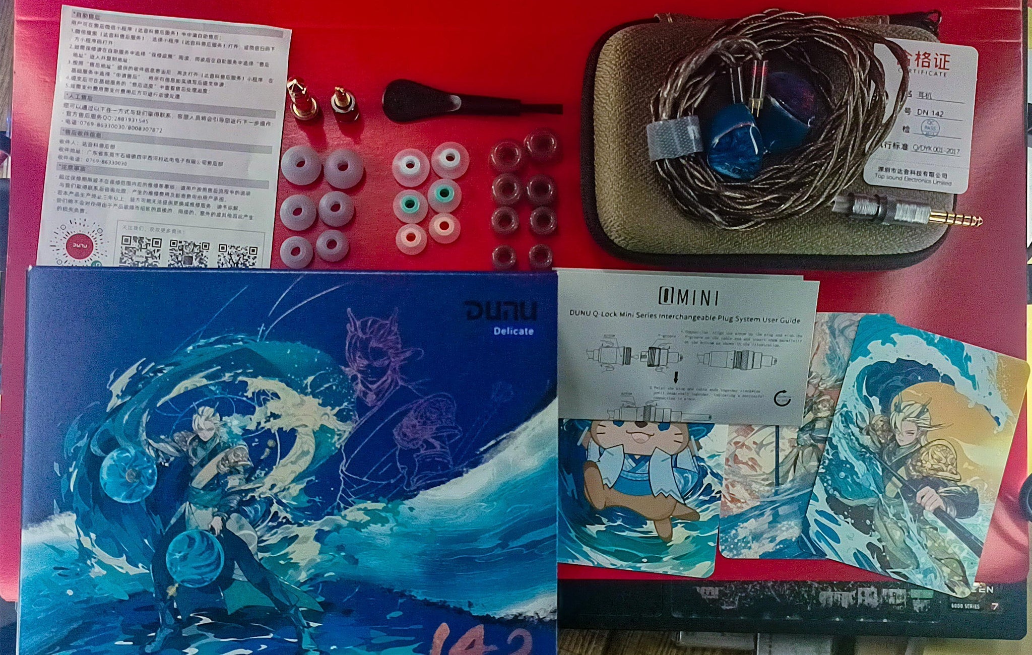 Dunu DN142: Juzear Harrier with the fun sparkles