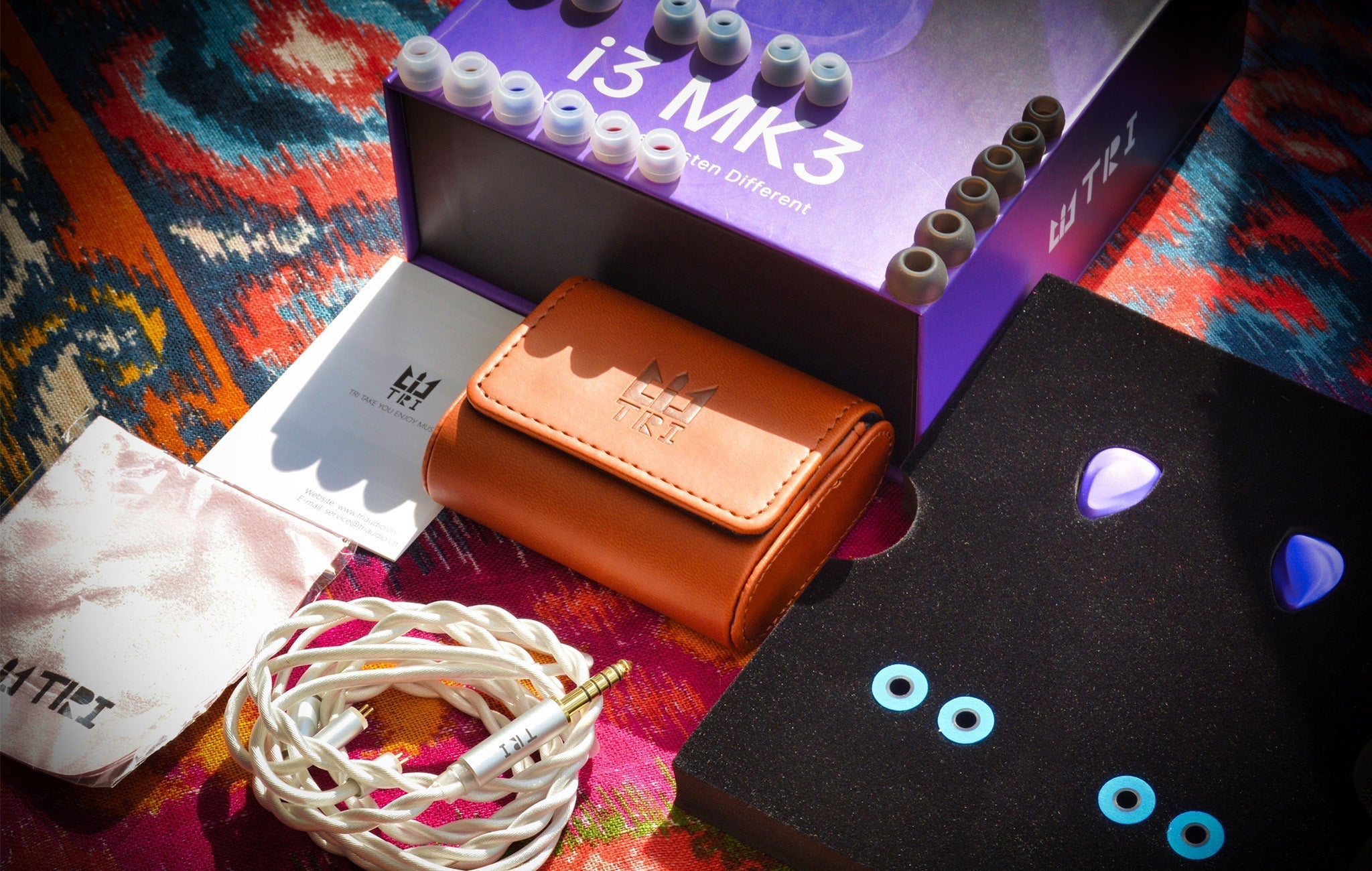 TRI I3 MK3 Sonion BA and 10mm Planar and DD Driver IEM