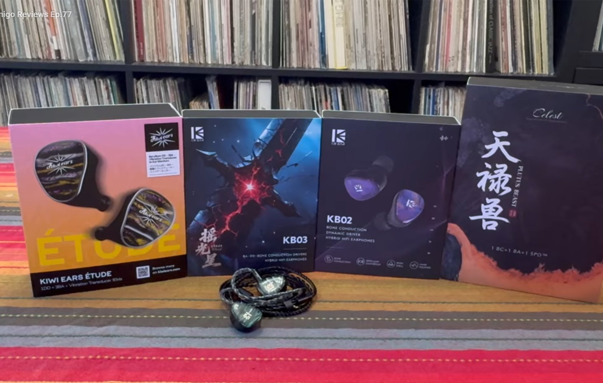 KBEAR KB02 VS KBEAR KB03 (Bone Conduction Gaming IEM) Amigo Reviews